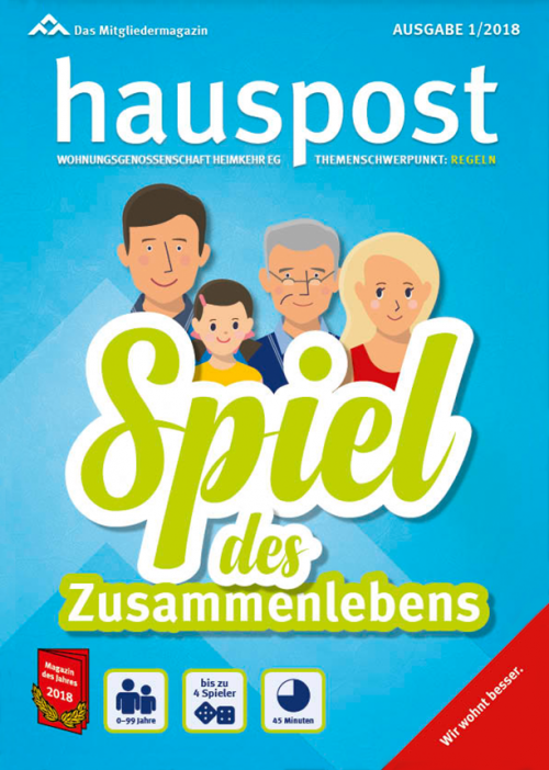 Titelbild 01/2018 Spiel des Zusammenlebens